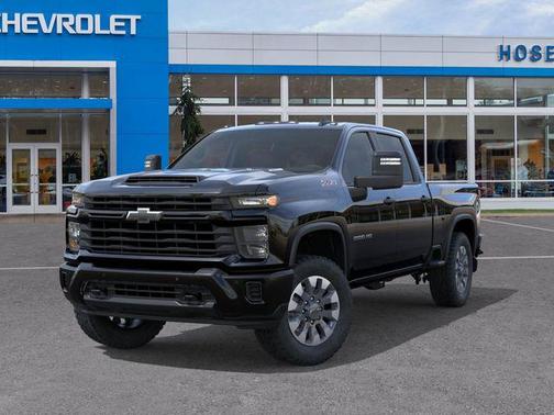 Black 2026 Chevrolet Silverado 2500 Custom
