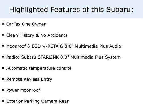 2023 Subaru Crosstrek Sport