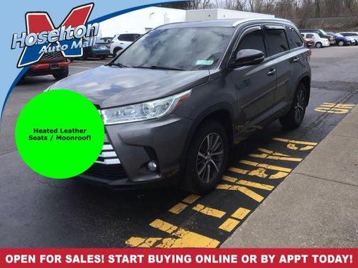 Predawn Gray Mica 2018 Toyota Highlander XLE