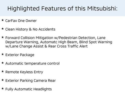 2021 Mitsubishi Outlander Sport 2.4 GT