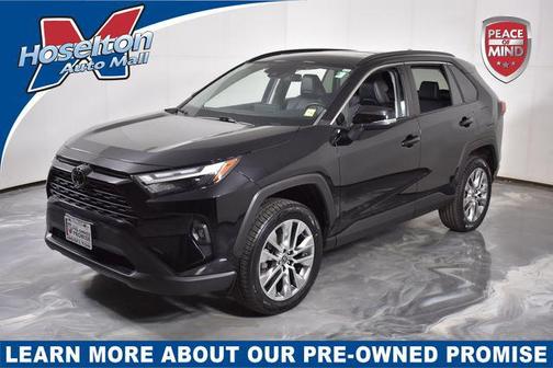 Midnight Black Metallic 2022 Toyota RAV4 XLE Premium