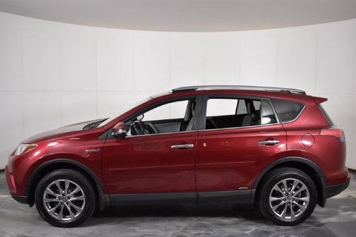 Ruby Flare Pearl 2018 Toyota RAV4 Hybrid Limited