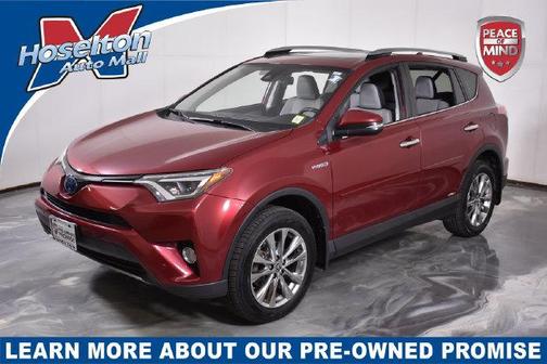 Ruby Flare Pearl 2018 Toyota RAV4 Hybrid Limited