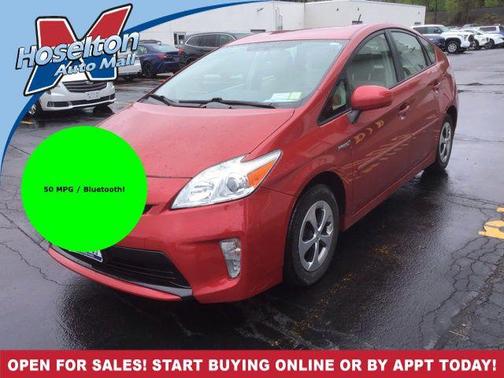 Barcelona Red Metallic 2012 Toyota Prius Two