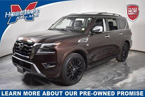 Mocha Almond Pearl 2021 Nissan Armada Platinum 4WD