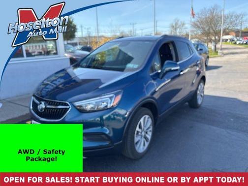 Deep Azure Metallic 2019 Buick Encore Preferred