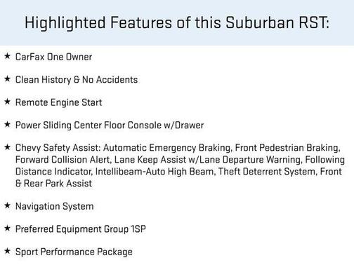 2022 Chevrolet Suburban RST