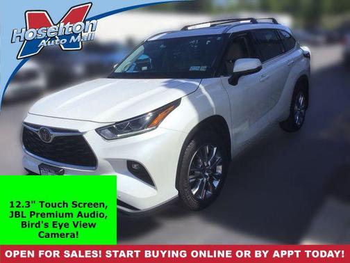 Blizzard Pearl 2020 Toyota Highlander Limited