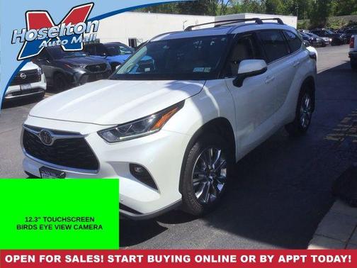 Blizzard Pearl 2020 Toyota Highlander Limited