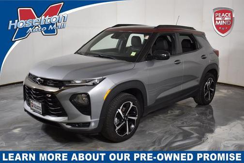 Sterling Gray Metallic 2023 Chevrolet Trailblazer RS