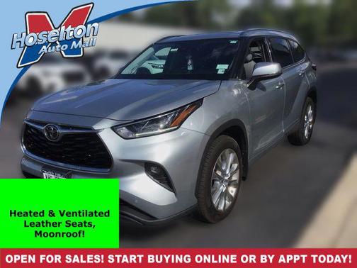 Celestial Silver Metallic 2021 Toyota Highlander Limited