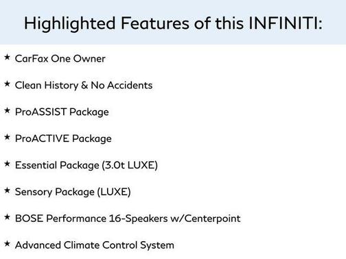 2018 INFINITI Q50 3.0t SENSORY