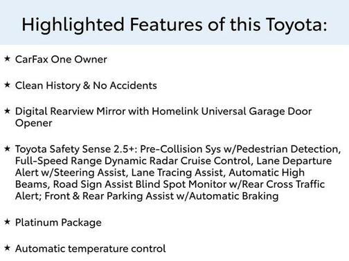 2023 Toyota Highlander Platinum