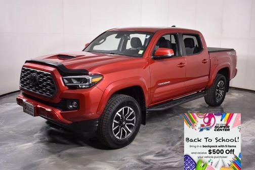 Barcelona Red Metallic 2023 Toyota Tacoma TRD Sport