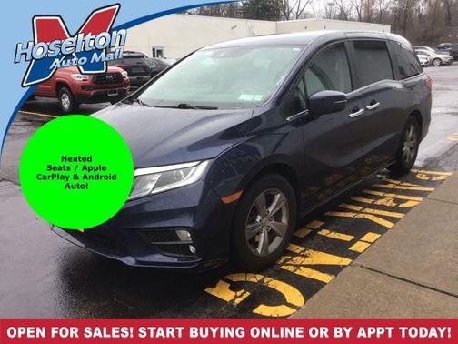 Obsidian Blue Pearl 2018 Honda Odyssey EX