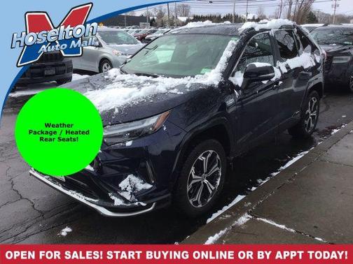 Blueprint/Midnight Black Metallic 2023 Toyota RAV4 Prime XSE