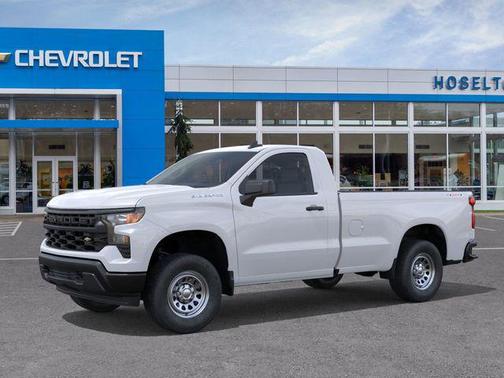 Summit White 2026 Chevrolet Silverado 1500 WT