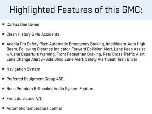 2023 GMC Acadia AWD AT4