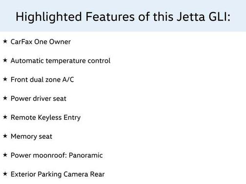 2021 Volkswagen Jetta GLI 2.0T Autobahn