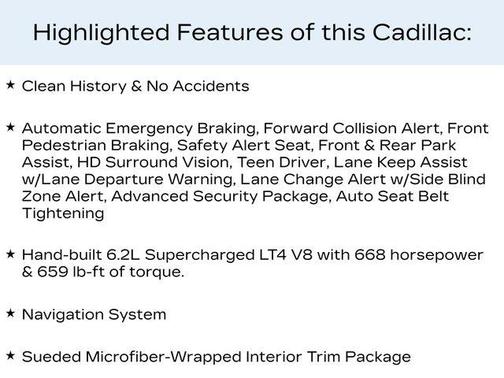 2022 Cadillac CT5-V V-Series Blackwing