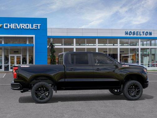Black 2026 Chevrolet Silverado 1500 Custom Trail Boss
