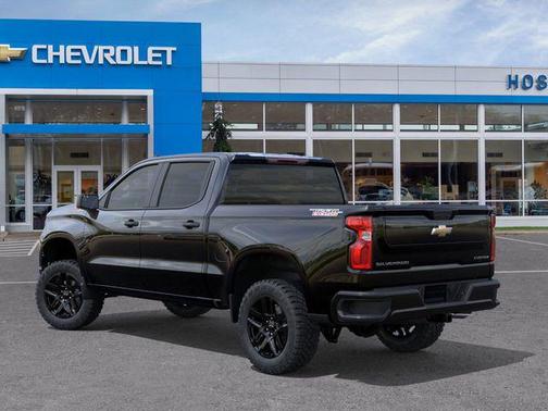 Black 2026 Chevrolet Silverado 1500 Custom Trail Boss