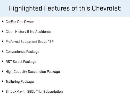 Black 2026 Chevrolet Silverado 1500 RST