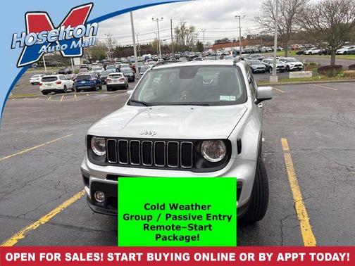 Glacier Metallic Clearcoat 2020 Jeep Renegade Latitude