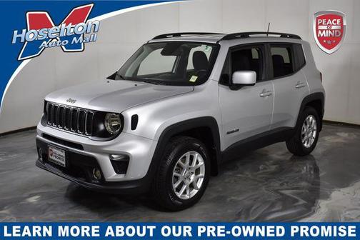 Glacier Metallic Clearcoat 2020 Jeep Renegade Latitude