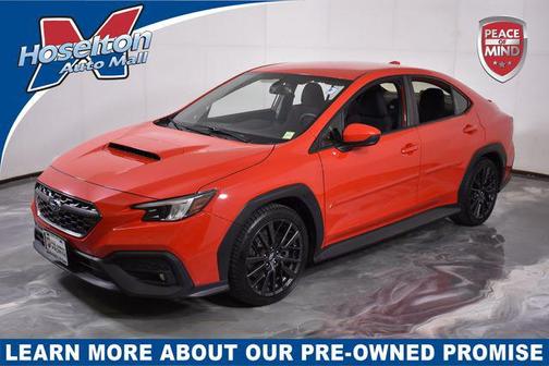 Ignition Red 2022 Subaru WRX Base