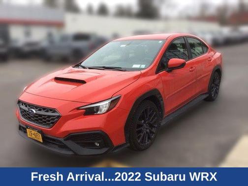 Ignition Red 2022 Subaru WRX Base
