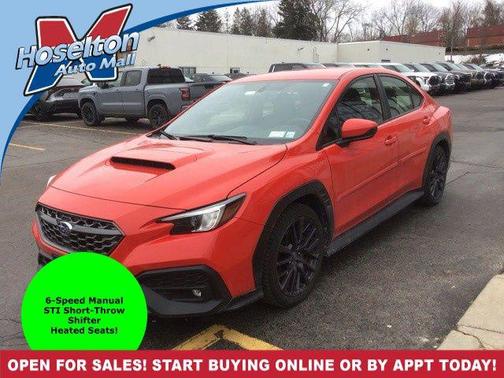Ignition Red 2022 Subaru WRX Base