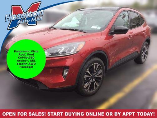 Rapid Red Metallic Tinted Clearcoat 2022 Ford Escape SEL