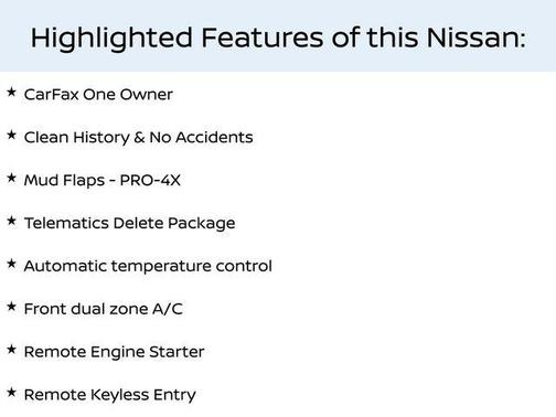 2025 Nissan Frontier PRO-4X