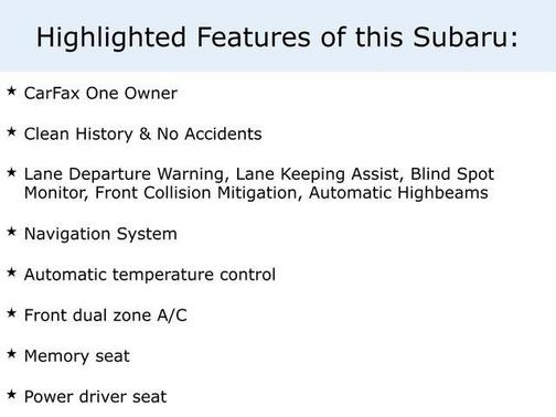 2019 Subaru Ascent Touring 7-Passenger