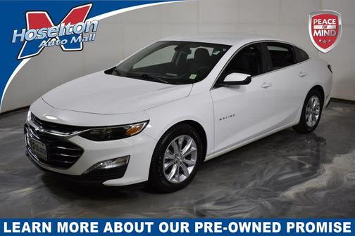 Summit White 2019 Chevrolet Malibu LT