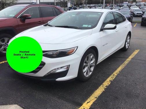 Summit White 2019 Chevrolet Malibu LT