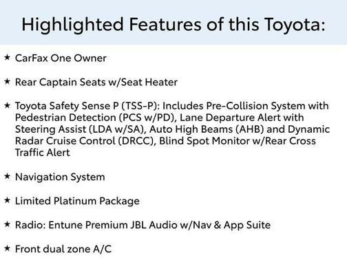 2018 Toyota Highlander Limited Platinum