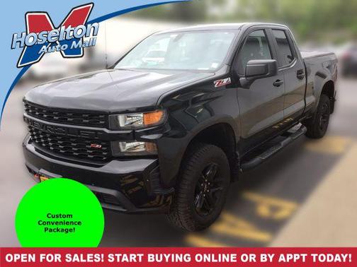 Black 2019 Chevrolet Silverado 1500 Custom Trail Boss