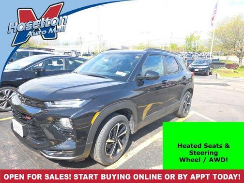 Mosaic Black Metallic 2023 Chevrolet Trailblazer RS