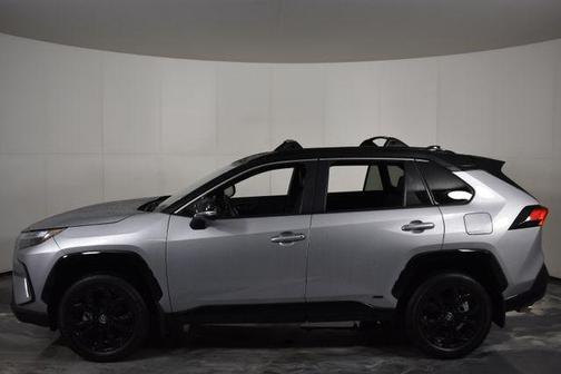 Midnight Black Metallic 2023 Toyota RAV4 Hybrid SE