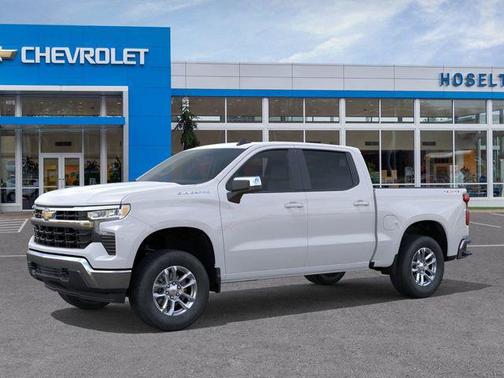 Summit White 2026 Chevrolet Silverado 1500 LT