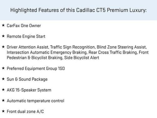 2025 Cadillac CT5 Premium Luxury