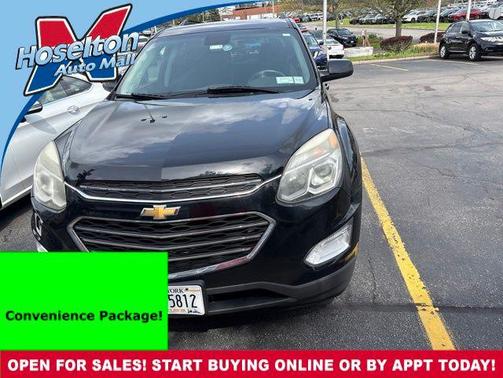 Black 2017 Chevrolet Equinox 1LT