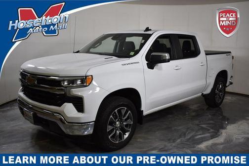 Summit White 2025 Chevrolet Silverado 1500 LT