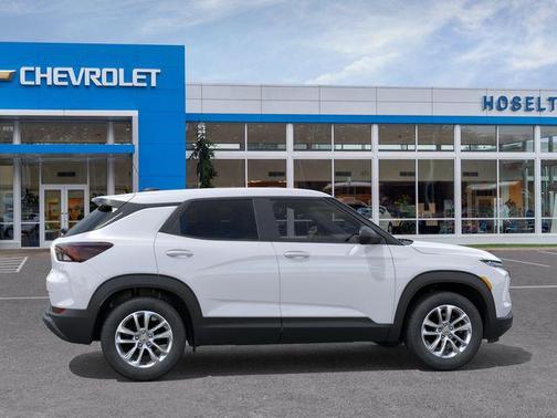 Summit White 2026 Chevrolet Trailblazer LS