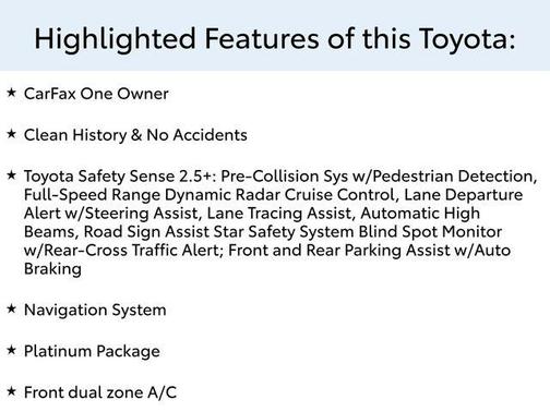 2021 Toyota Highlander Platinum