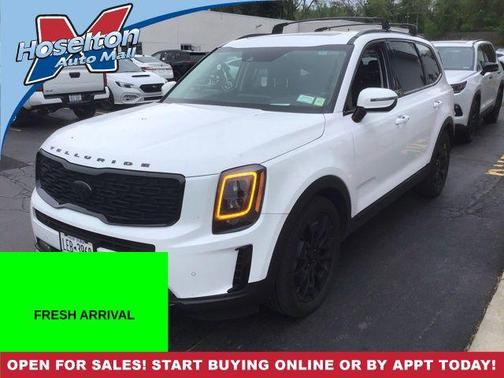 White Pearl 2021 Kia Telluride SX
