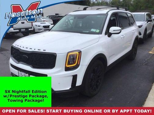 Glacial White Pearl 2021 Kia Telluride SX