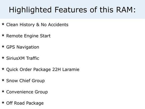 2017 RAM 2500 Laramie Crew Cab 4x4 6'4' Box